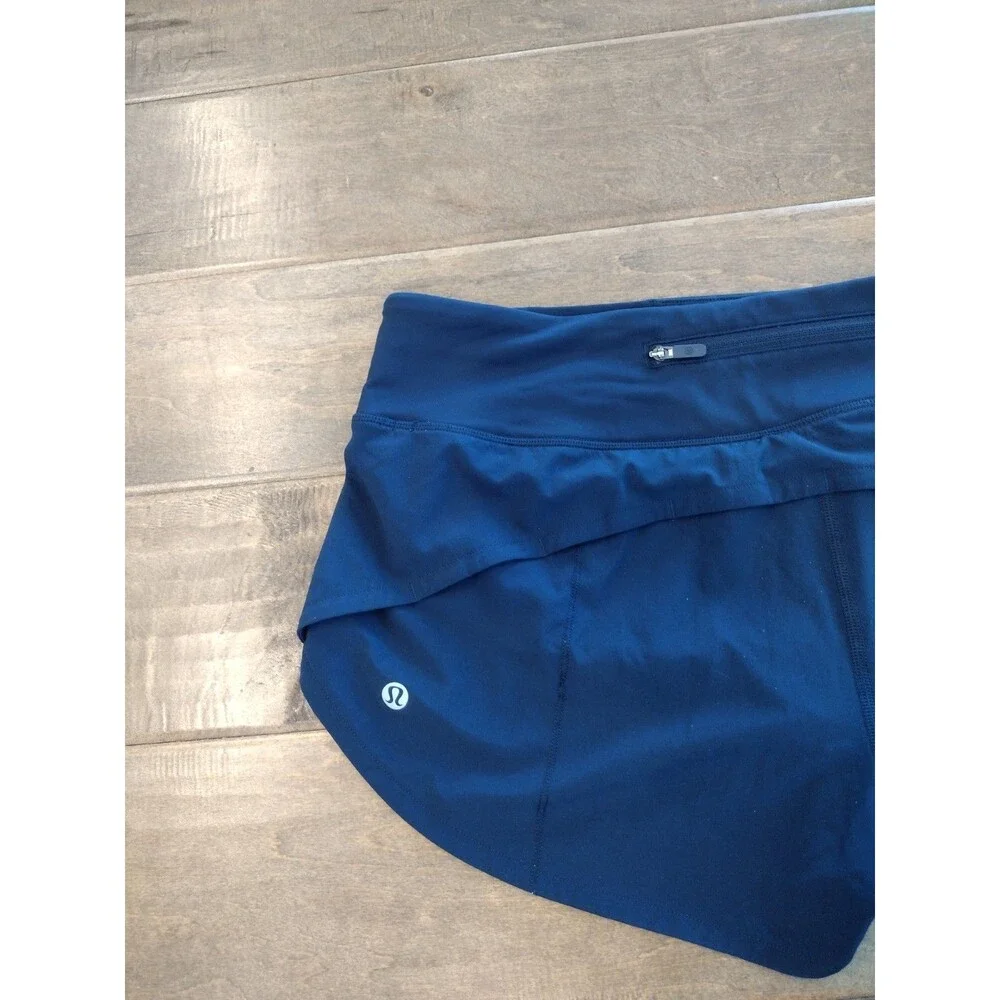 LULULEMON Women's EEUC Speed Up navy blue LR Low Rise 2.5